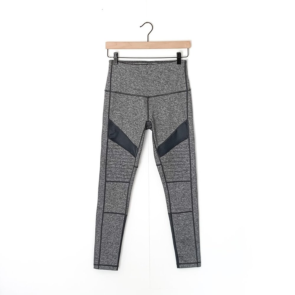 ZELLA gray autumn high waist moto ankle leggings m